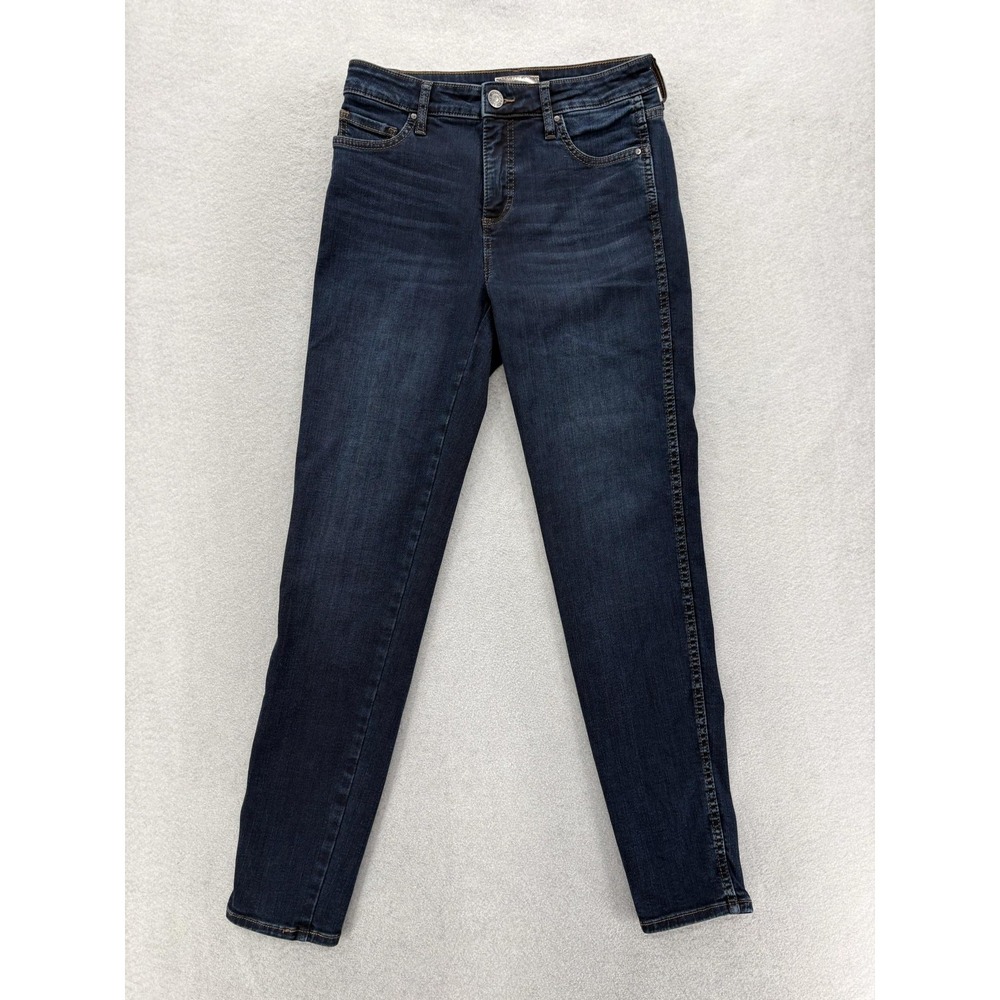 KUT From The Kloth Diana Fab Ab Skinny Jeans Womens 2 Blue Dark Wash High Rise